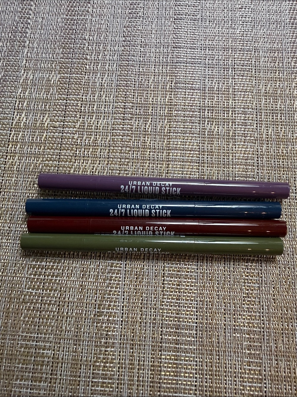 Urban Decay 24/7 Liquid Stick Eyeliner Set — Purple, Blue, Red, Olive Green